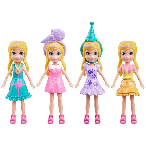 Polly Pocket Polly’nin Doğum Günü Partisi Paketi JCC33 - Resim 2