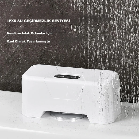 HyMark Otomatik WC Tuvalet Sifonu Kızılötesi Sensörlü Temassız Akıllı Sensör Şarjlı Dahili Pil - Resim 10