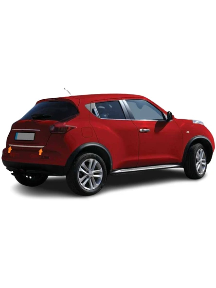 Bagaj Alt Çıta Krom Juke SUV 2010 Ve Sonrası Modeller İçin - Resim 2