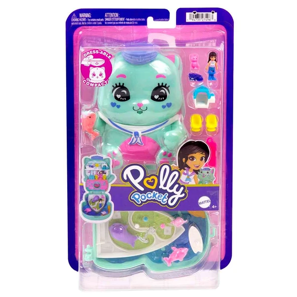 Polly Pocket ve Maceraları Kompakt Oyun Seti JFG56 JCR37 - Resim 4