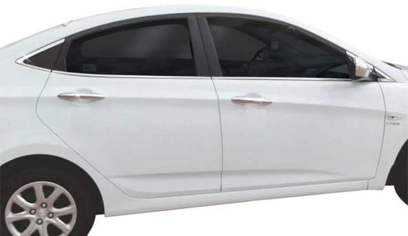 Hyundai Accent Blue SD Kapı Kolu Premium Krom 4 Kapı 2011 Ve Sonrası Modeller İçin - Resim 2