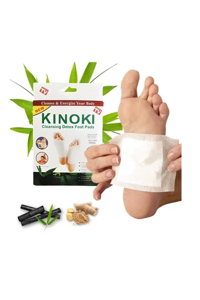 3'lü Set Detox Ayak Bandı Toksin Atıcı Ayak Detoksu Ayak Bacak Peeling Kil Maskesi Bakımı - 3