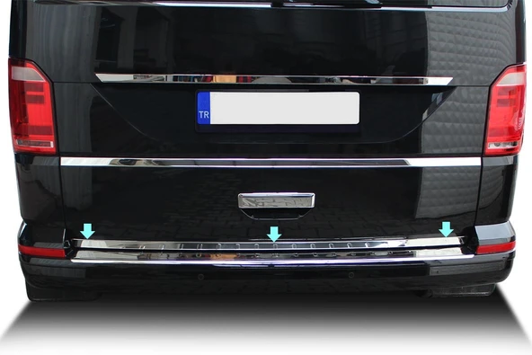 Bagaj Alt Çıta Krom T6 Transporter Van 2015 Ve Sonrası Modeller İçin - Resim 2