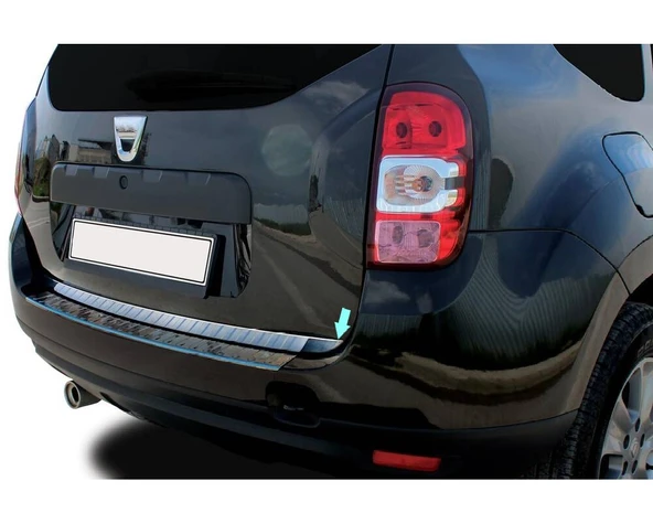 Bagaj Alt Çıta Krom Duster SUV 2010-2017 Arası Modeller İçin - Resim 3