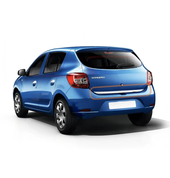 Bagaj Alt Çıta Krom Sandero-2 HB 5D 2012-2020 Arası Modeller İçin ürün görseli 1