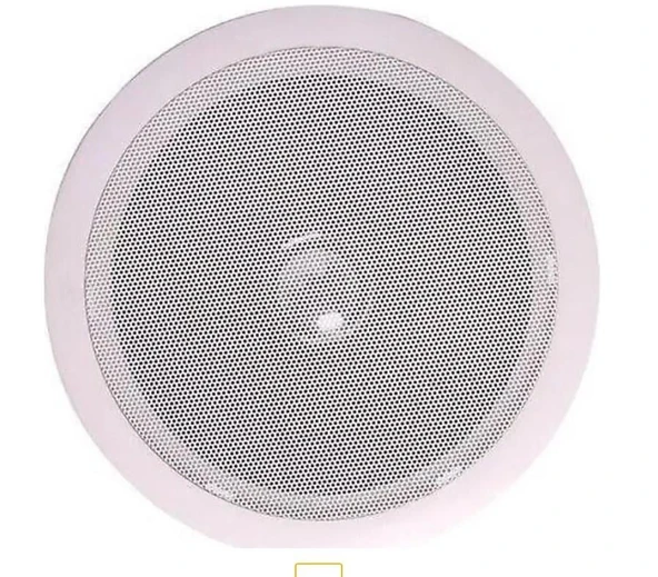 No-Tel TH6CTW 6 İnç 16 CM 20 Watt Beyaz Alçıpan Trafolu Hoparlör Tavan Kolonu Mağaza Cami Okul İçin