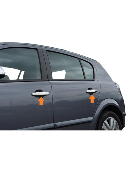 Kapı Kolu Krom 4 Kapı Astra H SW 2004-2013 Arası Modeller İçin - Resim 2