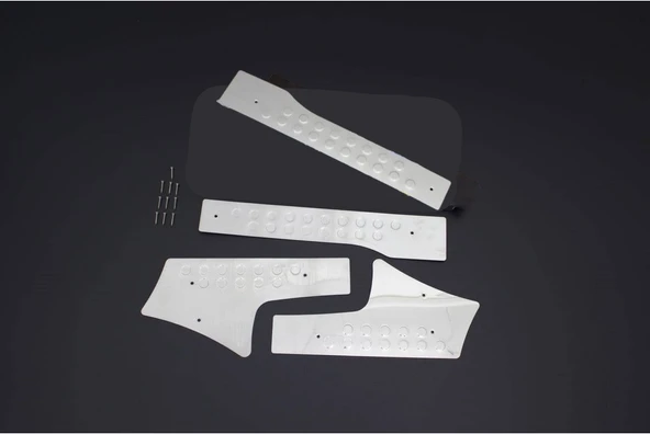 İç Kapı Eşiği Krom 4 Parça Berlingo-2 Mini Van 2008-2018 Arası Modeller İçin - Resim 2