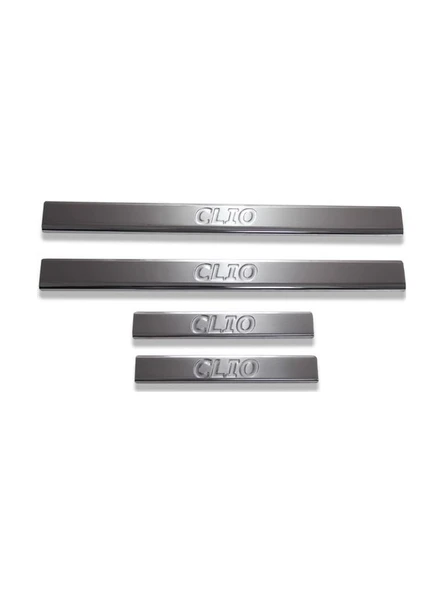 Kapı Eşiği Krom 4 Parça Clio-2 HB 1999-2006 Arası Modeller İçin ürün görseli 1