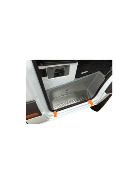 Kapı Eşiği Krom 3 Parça Sprinter Van 2006-2018 Arası Modeller İçin - Resim 2