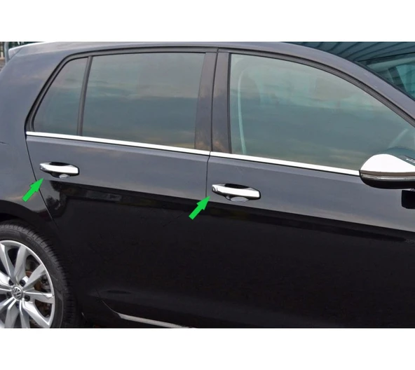 Kapı Kolu Krom 4 Kapı Golf-7 SW 2013 Ve Sonrası Modeller İçin - Resim 2