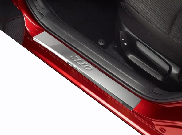 Renault Clio-5 Uyumlu Kapı Eşiği Krom 4 Parça 2019 Ve Sonrası Modeller İçin - Resim 2