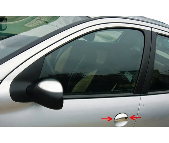 Kapı Kolu Krom 2 Kapı 206 Comfort Coupe 1998-2012 Arası Modeller İçin - Resim 2