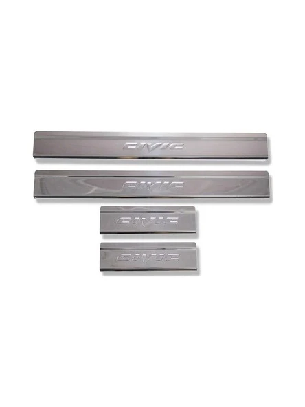 Kapı Eşiği Krom 4 Parça Civic SD 2006-2011 Arası Modeller İçin ürün görseli 1