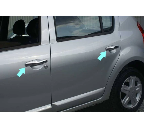 Kapı Kolu Krom 4 Kapı Sandero-1 HB 5D 2008-2012 Arası Modeller İçin - Resim 3