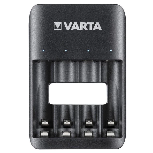 Varta Quattro Charger Type-C Girişli 4'Lü AAA-AA NI-MH Pil Şarj Cihazı - Resim 2