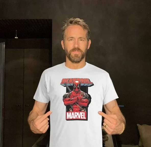 Unisex Bisiklet Yaka Baskılı Oversize T-Shirt - Beyaz ürün görseli 1