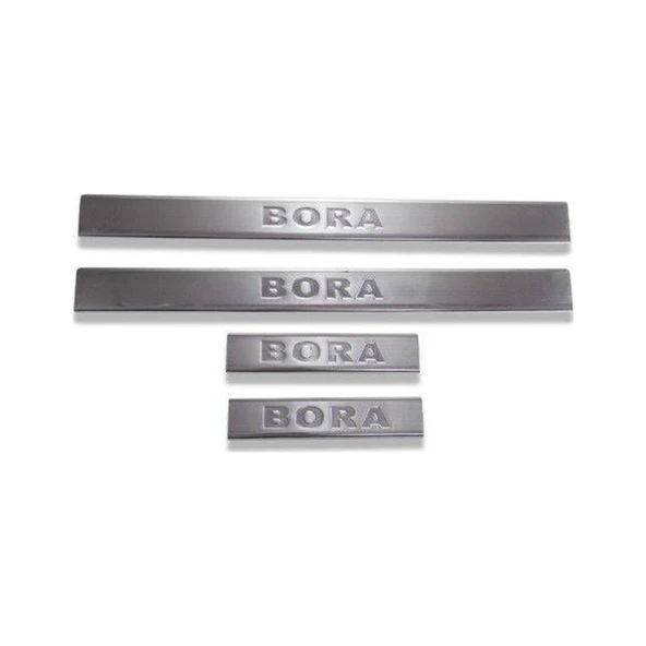 Kapı Eşiği Krom 4 Parça Bora SD 1998-2004 Arası Modeller İçin ürün görseli 1