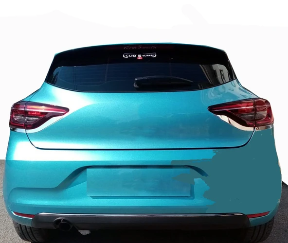 Renault Clio-5 Uyumlu Stop Alt Çıtası Krom 4 Parça 2019 Ve Sonrası Modeller İçin - Resim 2