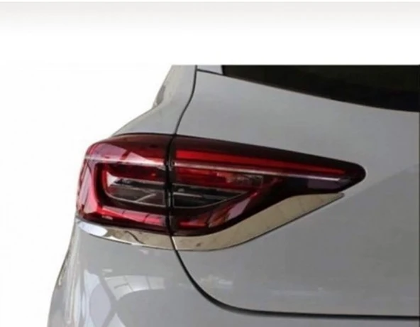 Renault Clio-5 Uyumlu Stop Alt Çıtası Krom 4 Parça 2019 Ve Sonrası Modeller İçin - Resim 4