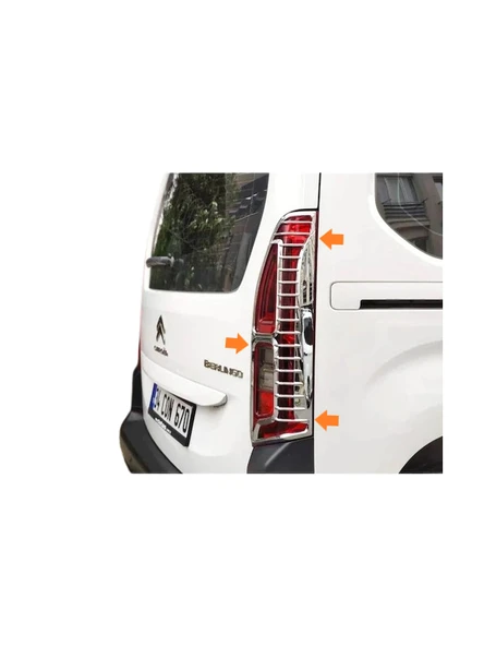 Stop Çerçevesi Abs Krom 2 Parça Combo E Mini Van 2019 Ve Sonrası Modeller İçin ürün görseli 1