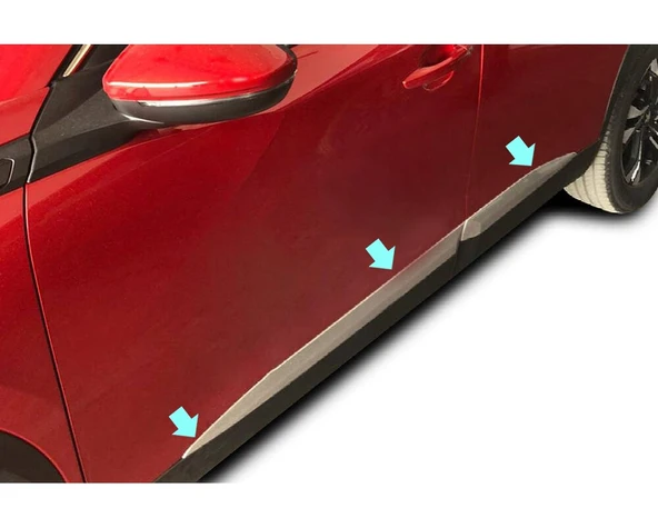 Yan Kapı Çıtası Krom 4 Parça 2008-2 SUV 2020 Ve Sonrası Modeller İçin - Resim 4