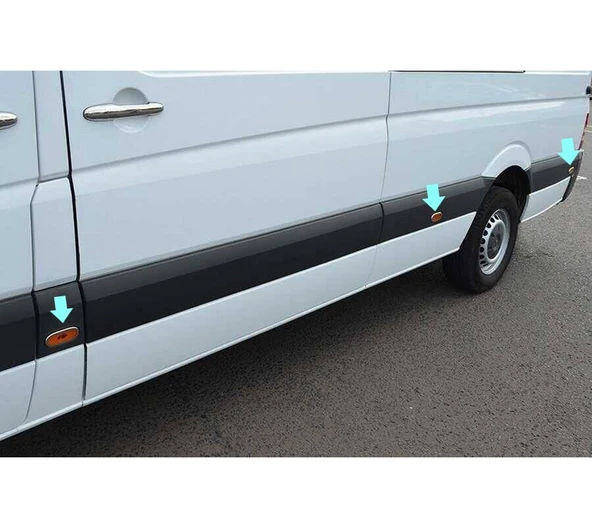 Reflektör Çerçevesi Krom 6 Parça Crafter Van 2006-2017 Arası Modeller İçin - Resim 2