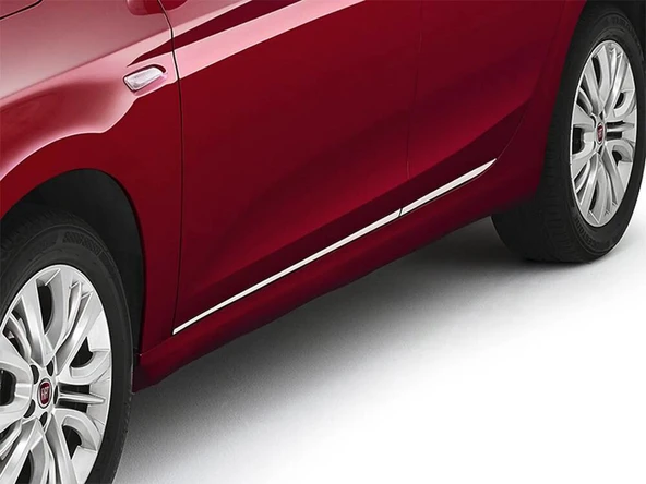 Fiat Egea SD /HB/ SW Uyumlu Yan Kapı Çıtası Krom 4 Parça 2020 Ve Sonrası Modeller İçin - Resim 2