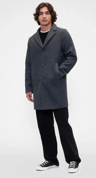 Gap V-Top Coat 791204 Relaxed Palto Palto Trençkaşe Erkek Ceket