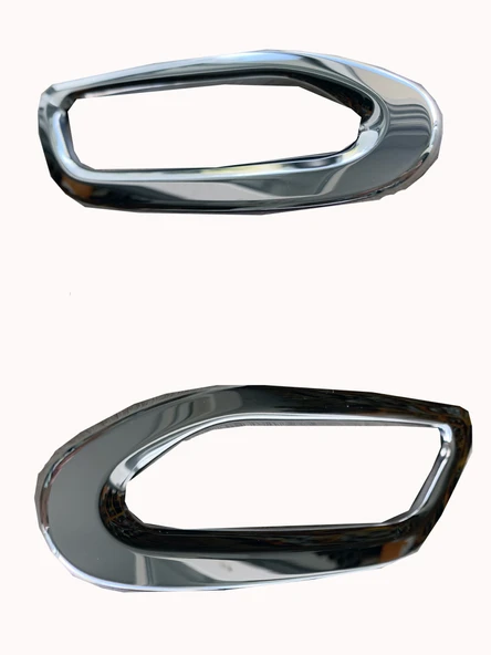 Fiat Egea SD / HB Uyumlu Sinyal Çerçevesi Mat Krom 2 Parça 2015 Ve Sonrası Modeller İçin ürün görseli 1