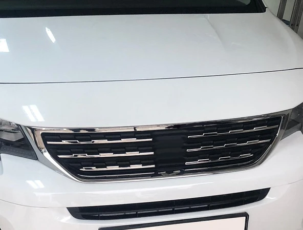 Ön Panjur Çıtaları Krom 6 Parça Rifter Passanger Van 2019 Ve Sonrası Modeller İçin ürün görseli 1