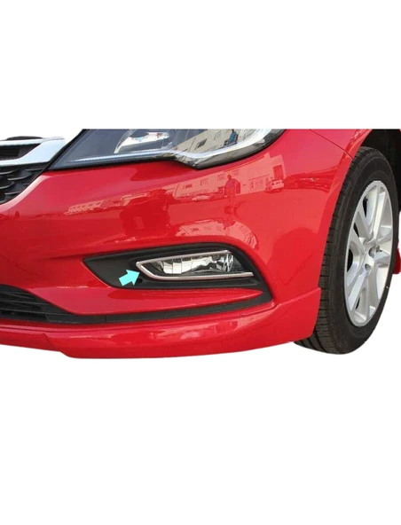 Sis Far Çerçevesi Krom 2 Parça Astra K HB 5D 2015 Ve Sonrası Modeller İçin - Resim 2