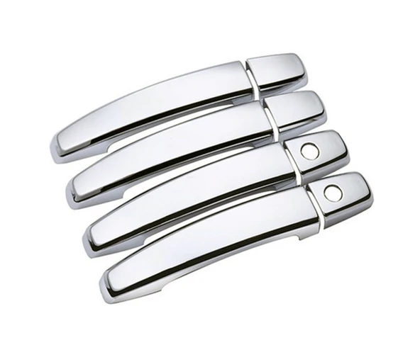 Chevrolet Aveo Uyumlu Kapı Kolu 2 Delikli Krom 4 Kapı SD 2006 - 2018 Arası Modeller İçin - Resim 2