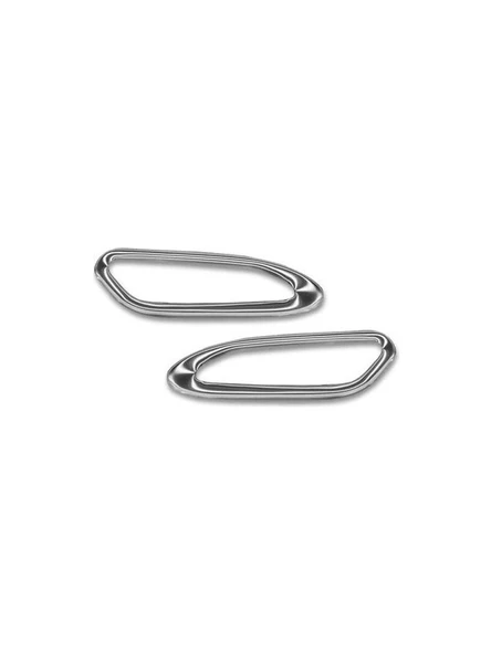 Fiat Egea SD / HB Uyumlu Sinyal Çerçevesi Mat Krom 2 Parça 2015 Ve Sonrası Modeller İçin - Resim 3