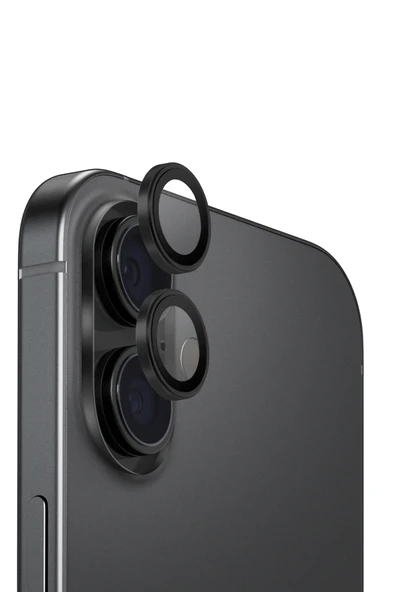 İphone 17 Lens Koruyucu Cam Anti-Reflective Alüminyum Dayanıklı Çerçeve - 5