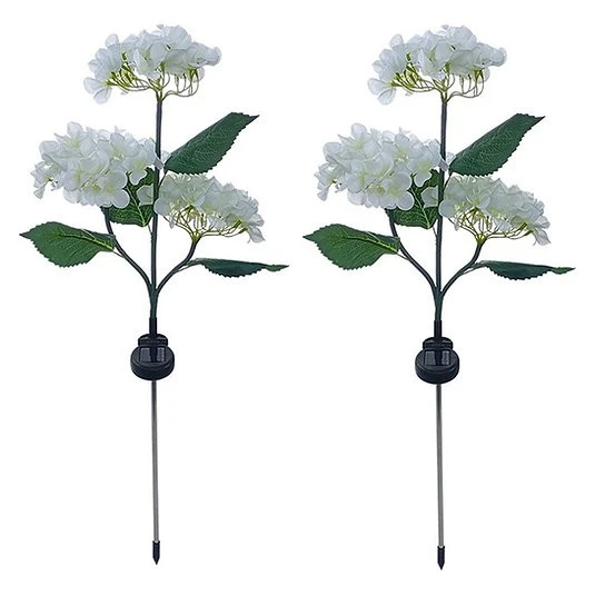 Solar Güneş Enerjili Kazıklı Çiçek LED Lamba S-26 - Resim 2