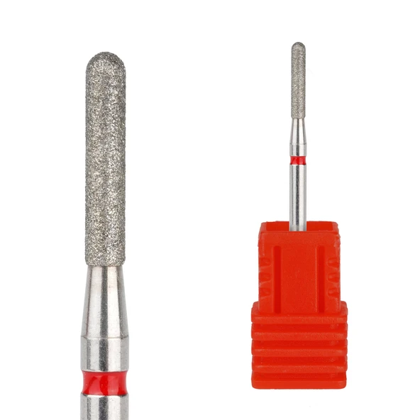 Wien Elmas Manikür Törpü Ucu İnce Silindir Model Kırmızı 020 ürün görseli