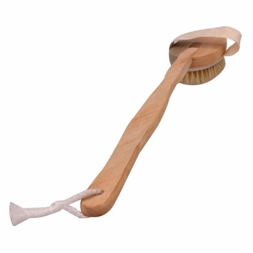 Organik Doğal At Kılı Banyo Fırçası - 2