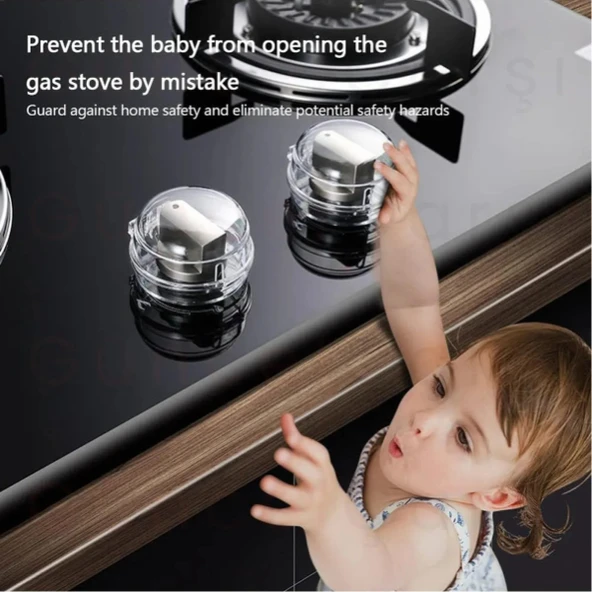 Ocak Düğmesi Koruyucu Kapak 2 Adet - Resim 4