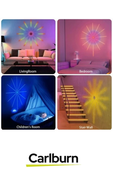 Özel Üretim IP20 Koruma 5V Usb Giriş Yapıştırılabilen RGB Şerit LED İç Mekan Palmiye Aydınlatma - 4