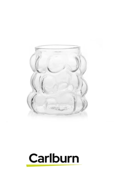 Özel Üretim Şeffaf İnce Isıya Karşı Dirençli Çay Kahve Su Dayanıklı Borosilikat Bubble Bardak - 2