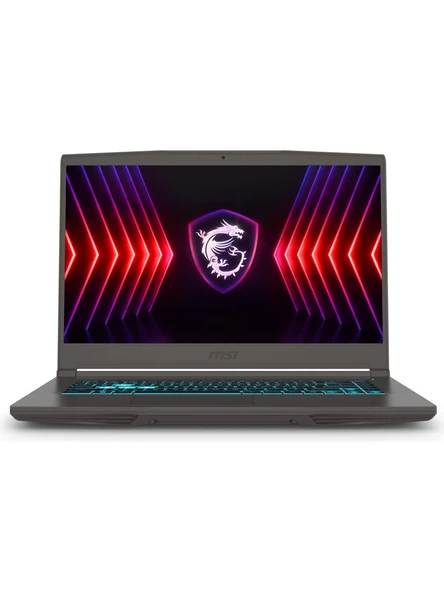 MSI THIN 15 B13UC-3057XTR Intel Core i7 13620H 16GB 512GB SSD RTX3050 Freedos 15.6" FHD 144Hz Taşınabilir Bilgisayar