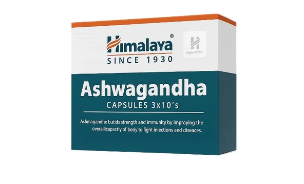 Himalaya Ashwagandha 30 Kapsül