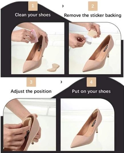 Ayakkabı Topuk Vurma Önleyici ve Daraltma Padi 5mm - Resim 4