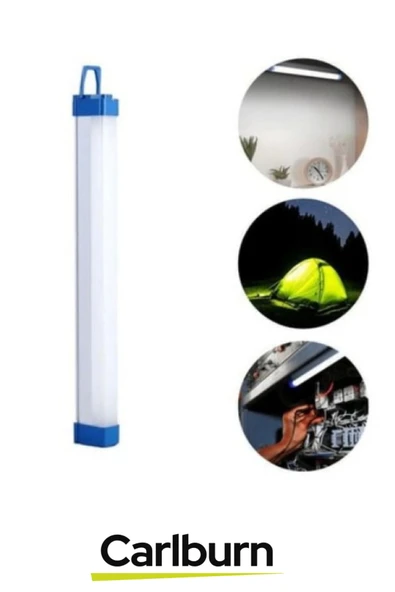 60000 Saat Ömür Mıknatıslı 120° Sensör Algılama USB Şarjlı LED Aydınlatma Işıldak 3 Farklı Işık Modu - 4