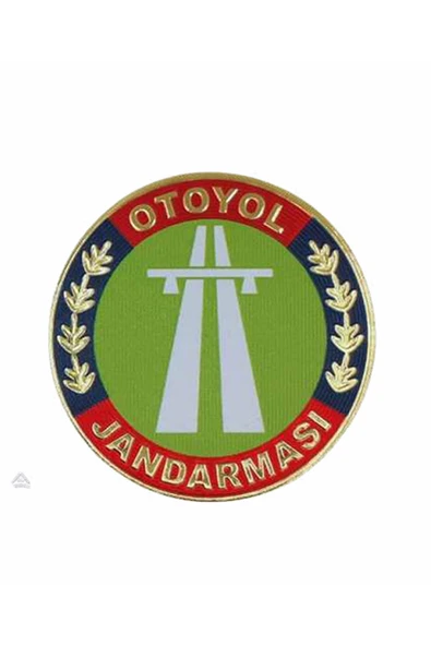 Jandarma Otoban Timi 3d Arması, 2025 Yeni Model Cırtlı, Standart Ölçü, 1.sınıf Plastik Ultra Kalite ürün görseli