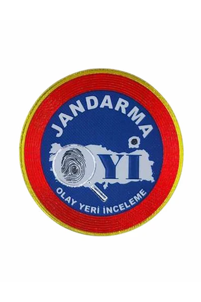 Jandarma Olay Yeri 3d Arması, 2025 Yeni Model Cırtlı, Standart Ölçü, 1.sınıf Plastik Ultra Kaliteli ürün görseli