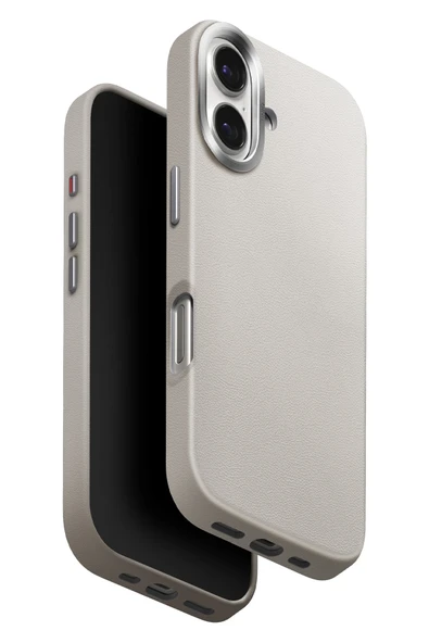 İphone 17 Kılıf Lyden Vegan Deri Kaplama İnovatif Görünüm Magsafe Premium Kapak - 1
