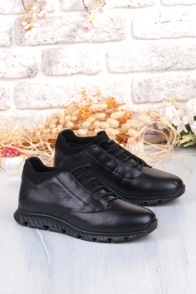 Pepita 4781 Rahat Lastikli Kauçuk Taban Hakiki Deri Erkek Ayakkabı ürün görseli