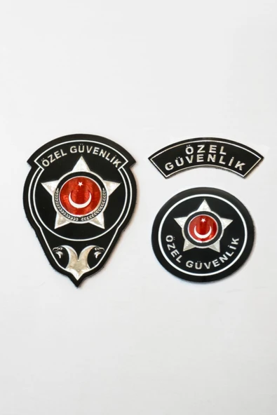 Özel Güvenlik 3d Arması Takım, 2025 Yeni Model Tip, Standart Ölçü, 1.sınıf Plastik Ultra Kaliteli ürün görseli